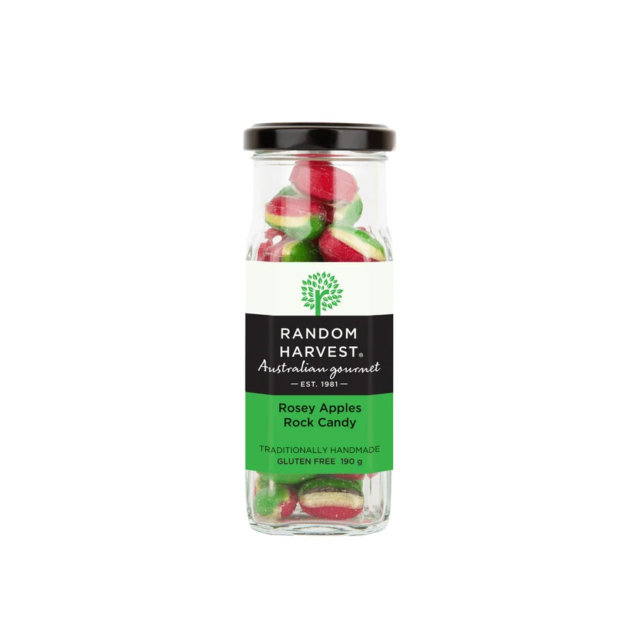 Rock Candy Jars - Rosey Apples