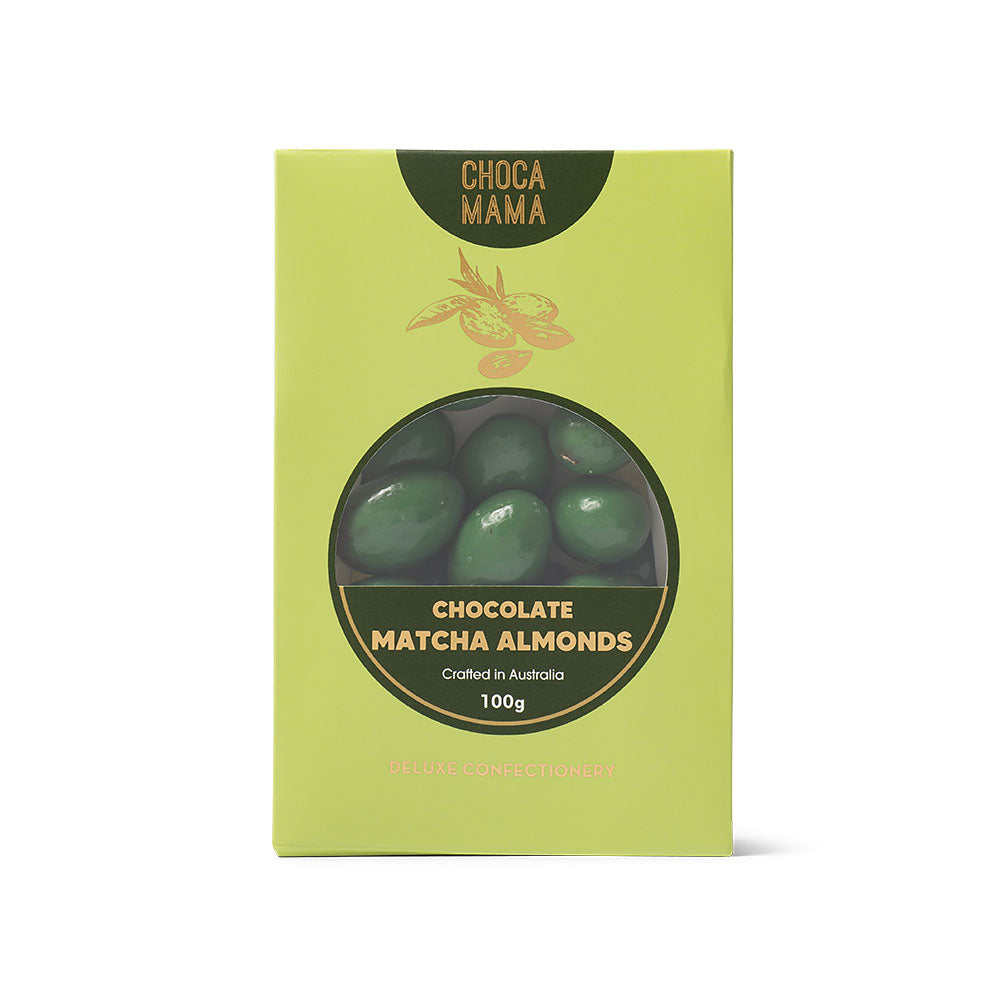 Matcha Almonds 100g