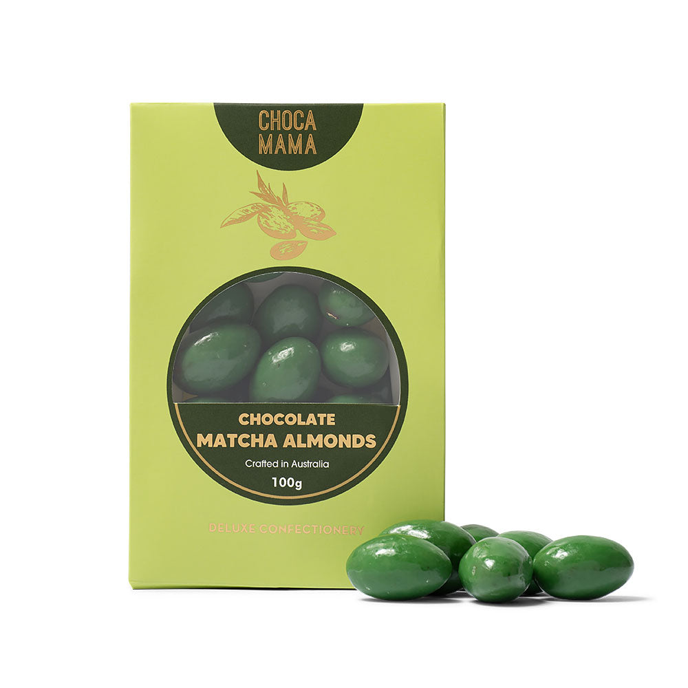 Matcha Almonds 100g