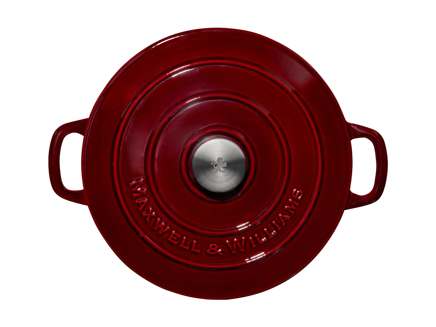 Cast Iron Braiser 27cm/3.3lt Merlot