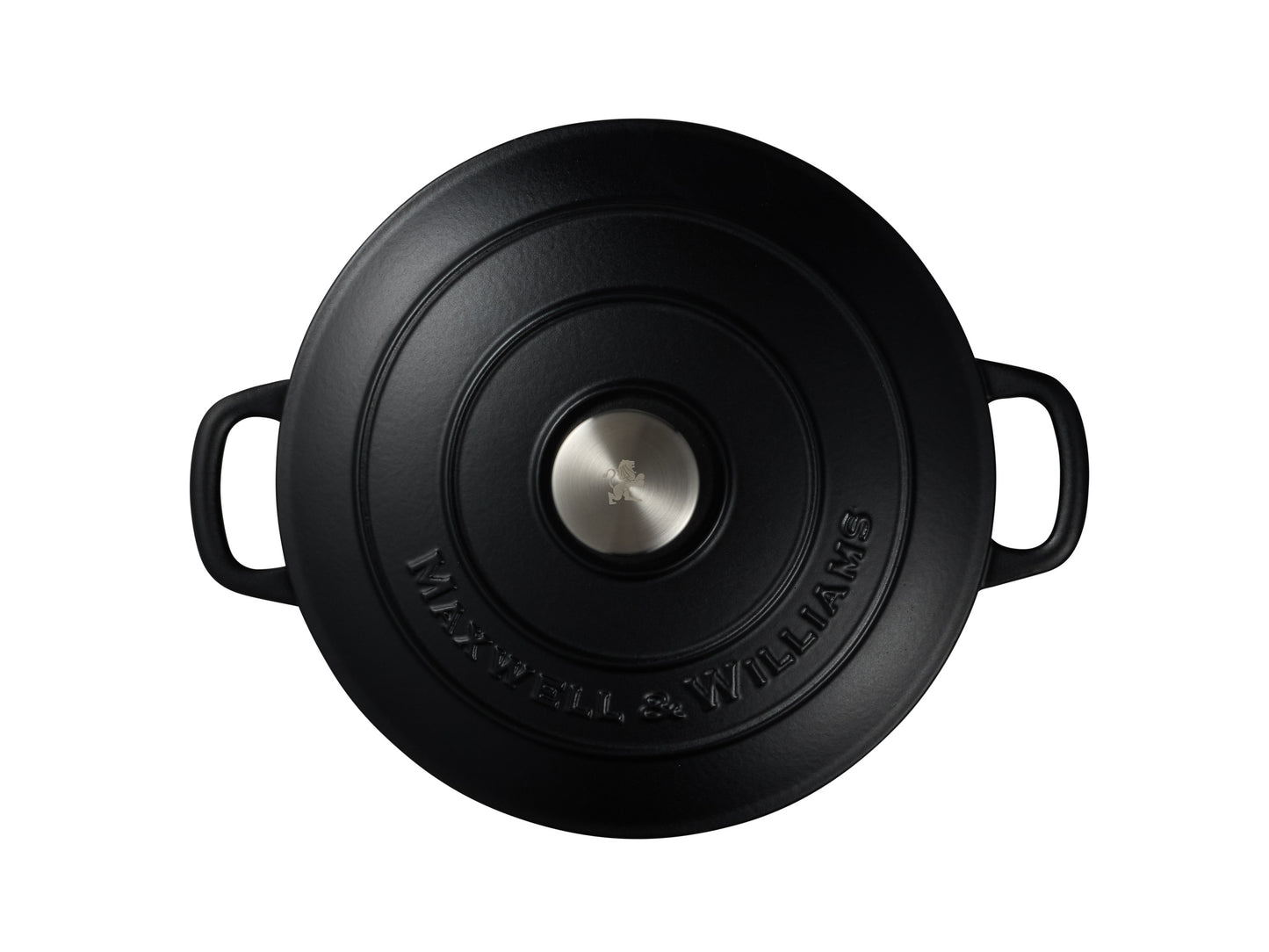 Cast Iron Braiser 27cm/3.3lt Black
