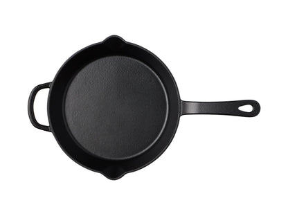 Cast Iron Frypan | 26cm Black