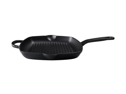 Cast Iron Grill Pan | 26cm Black
