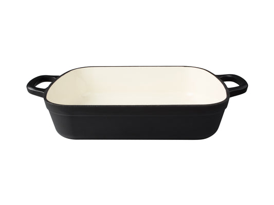 Cast Iron Roaster | 28x21cm/3.0lt Black
