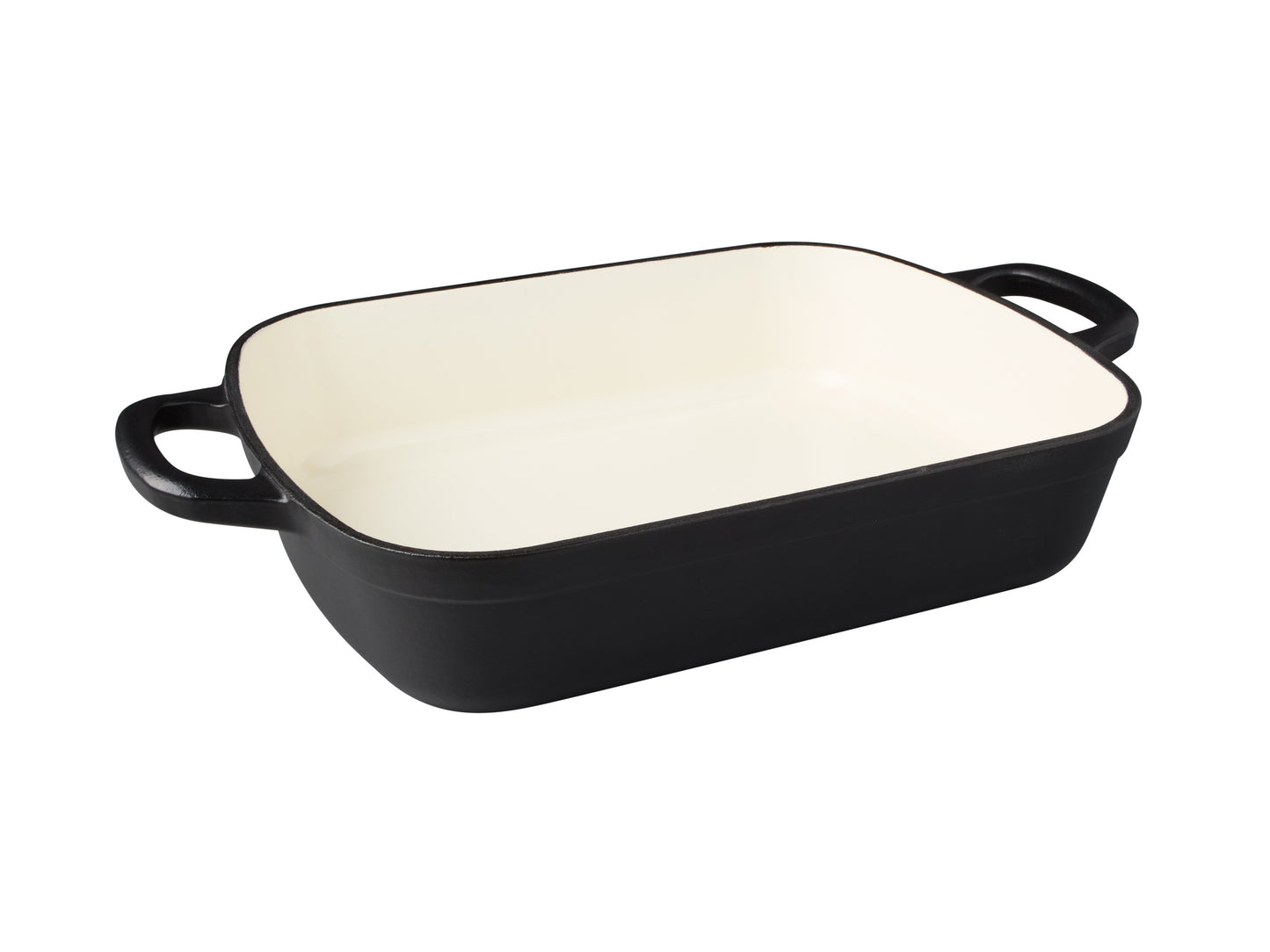 Cast Iron Roaster | 28x21cm/3.0lt Black