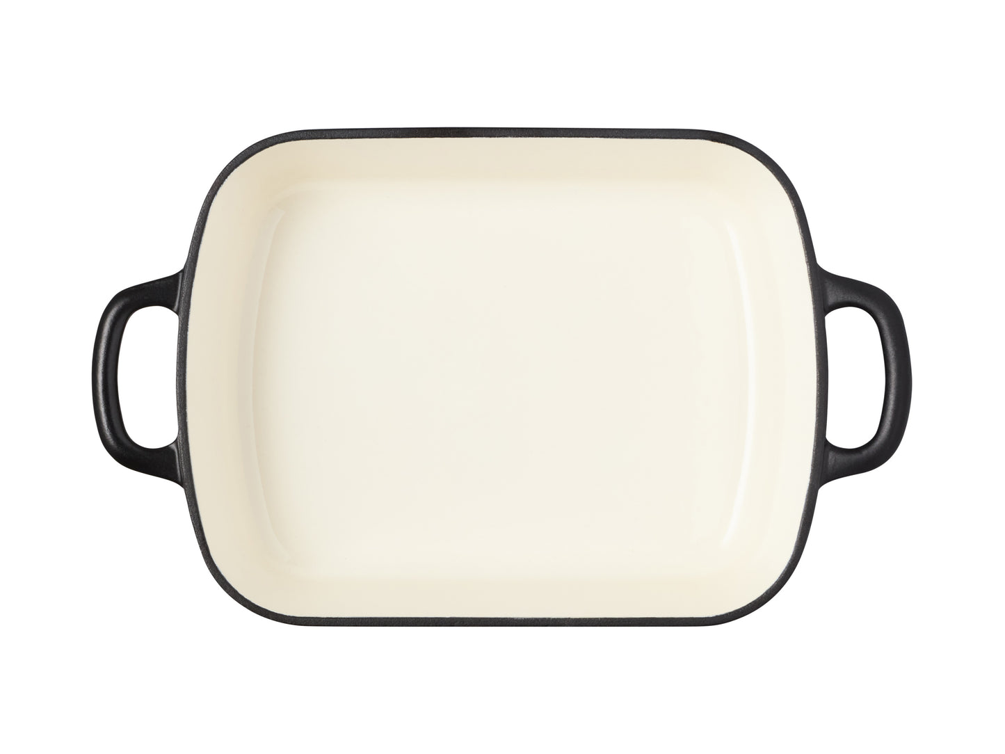 Cast Iron Roaster | 28x21cm/3.0lt Black