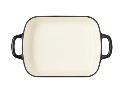 Cast Iron Roaster | 28x21cm/3.0lt Black