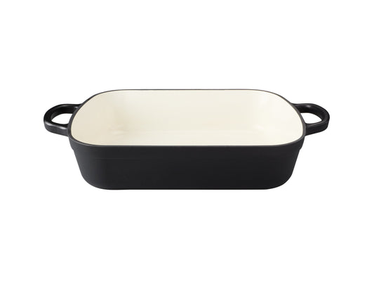Cast Iron Roaster | 34x26cm/5.0lt Black