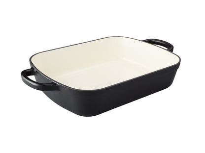 Cast Iron Roaster | 34x26cm/5.0lt Black