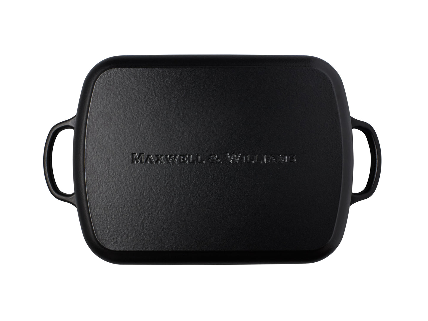 Cast Iron Roaster | 34x26cm/5.0lt Black