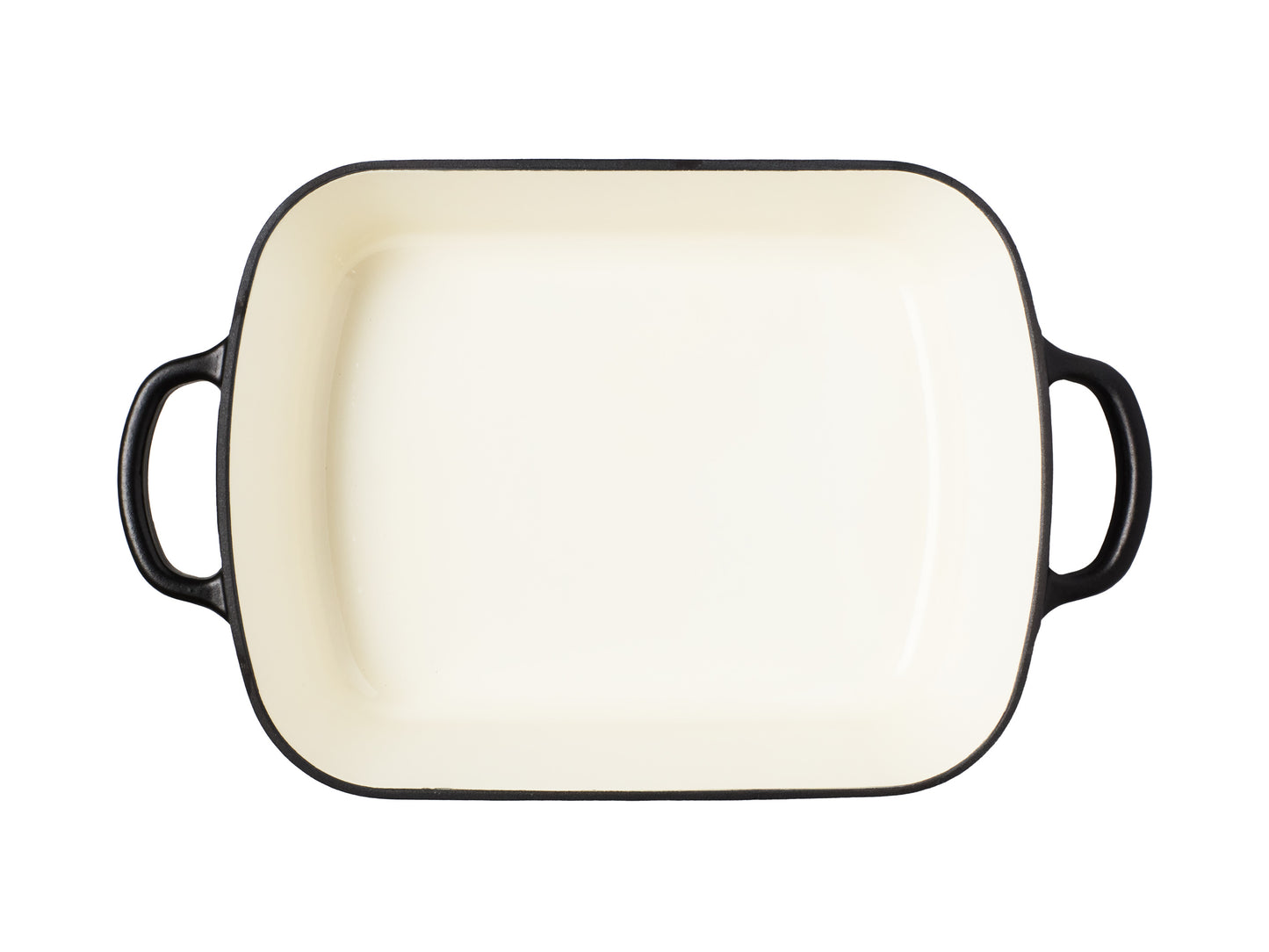 Cast Iron Roaster | 34x26cm/5.0lt Black
