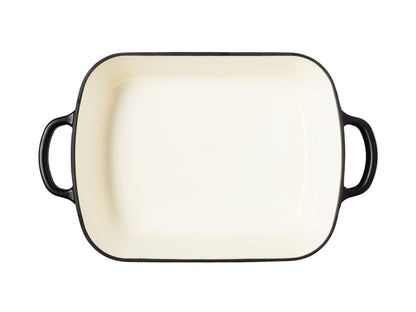 Cast Iron Roaster | 34x26cm/5.0lt Black