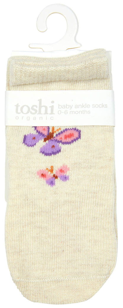 Baby Socks Jacquard - Butterfly Bliss