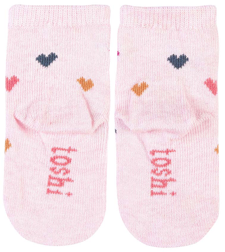Baby Socks Jacquard - Hearts