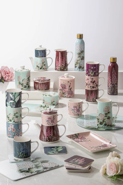 Secret Garden Blue Coasters pk6