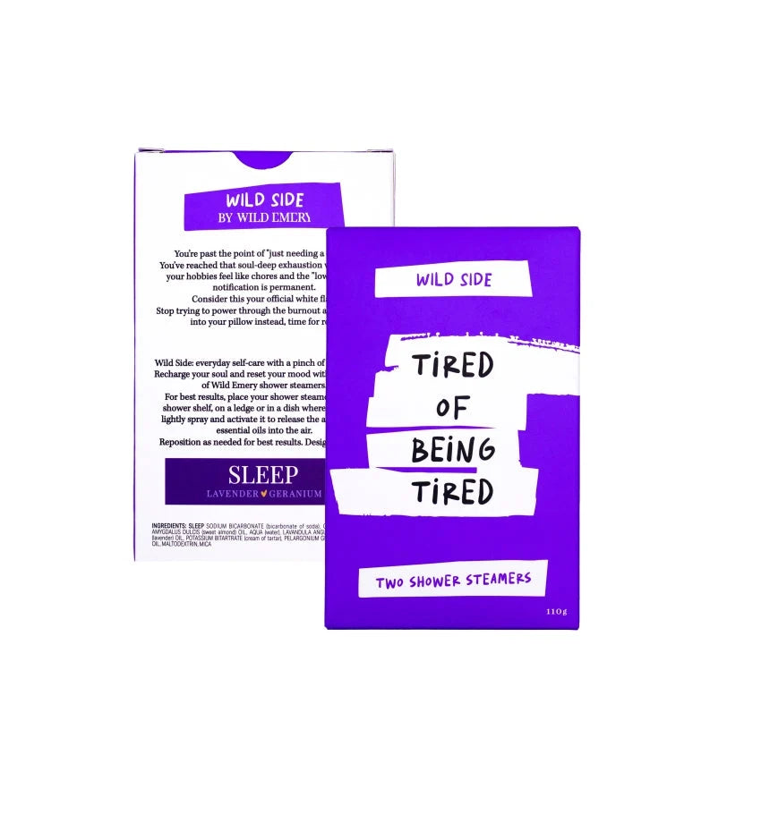 Tired of Being Tired - Shower Steamer Pack
