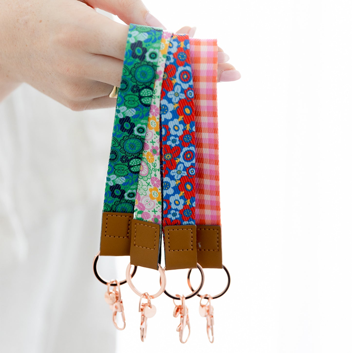 Wristlet Keychain | Plaid