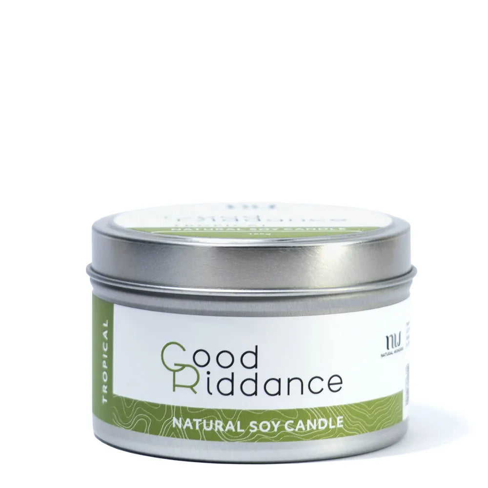 Good Riddance Candle Tin