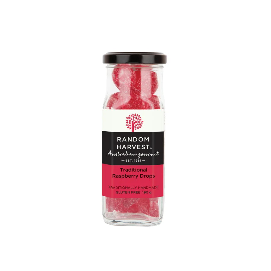 Rock Candy Jars - Traditional Raspberry Drops