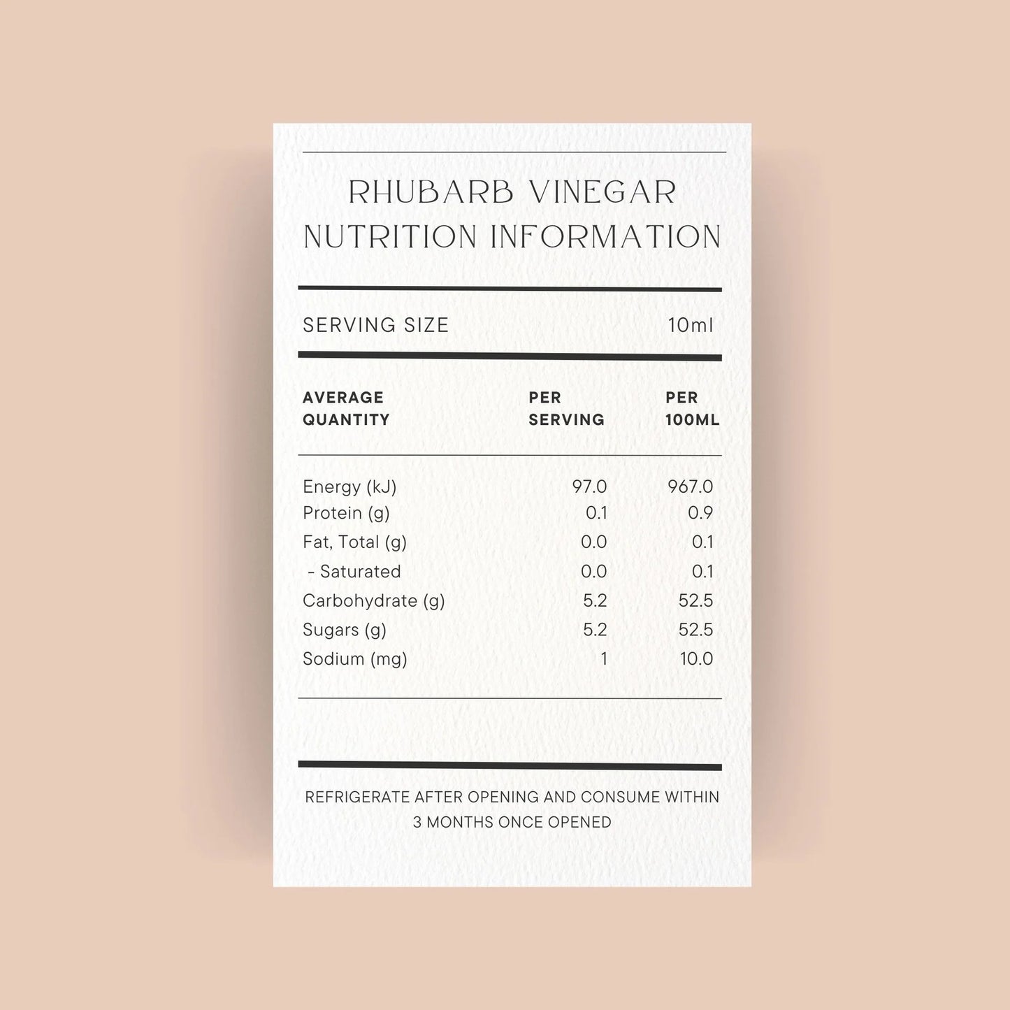 Rhubarb Vinegar