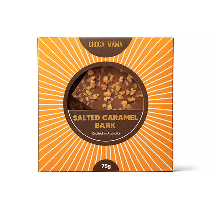 Milk Chocolate Salted Caramel Bark 75g