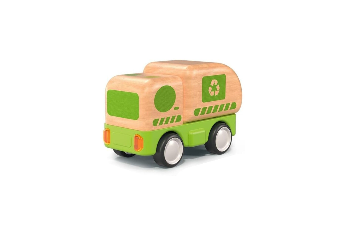 Wooden Friction Truck Recycling with Sound & Light