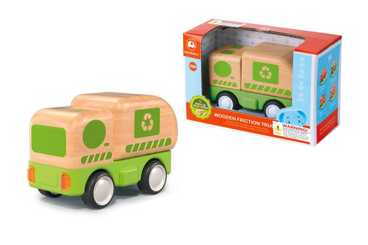 Wooden Friction Truck Recycling with Sound & Light