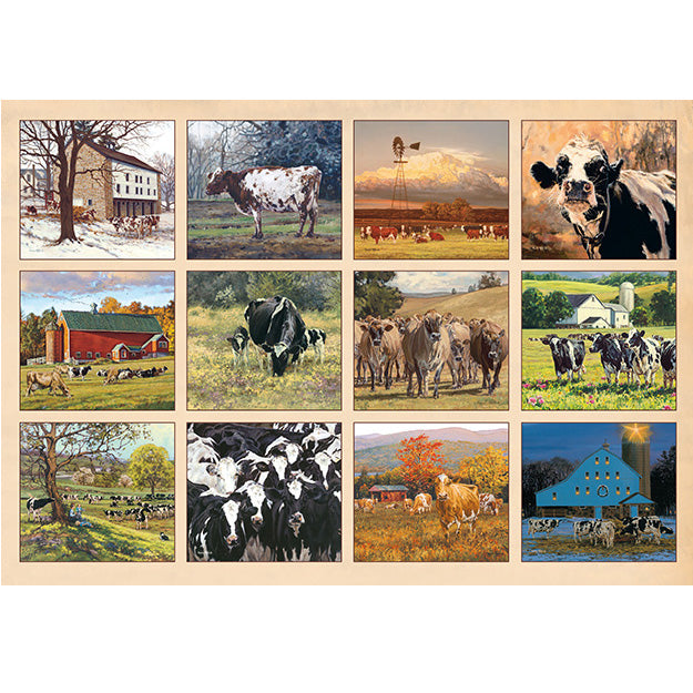 Cow by Bonnie Moor 2026 Wall Calendar