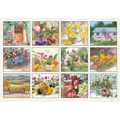 Judy Buswell Watercolors 2026 Wall Calendar