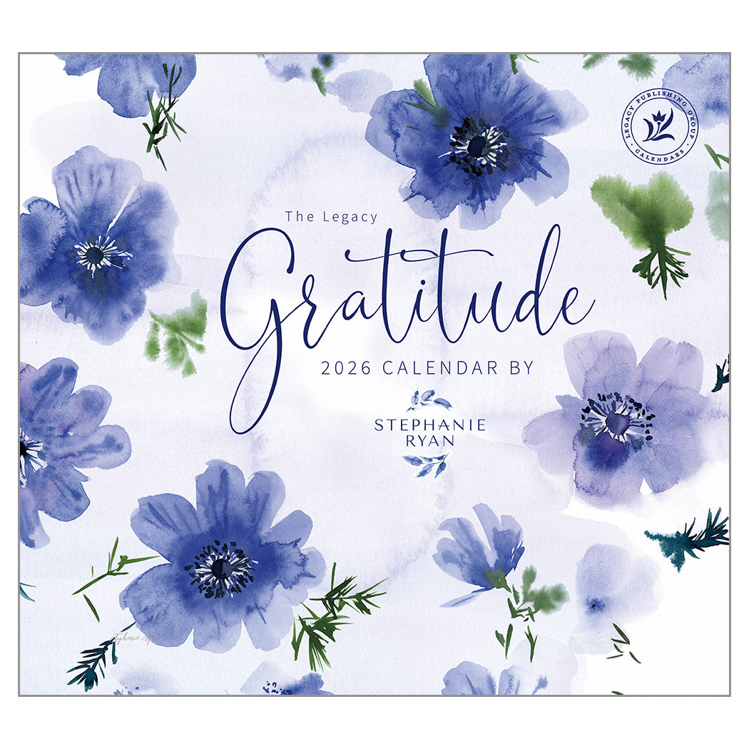 Gratitude 2026 Wall Calendar