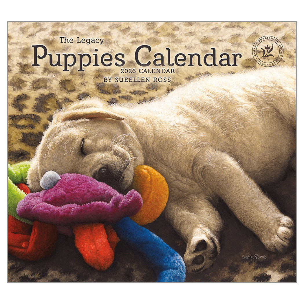 Puppies 2026 Wall Calendar