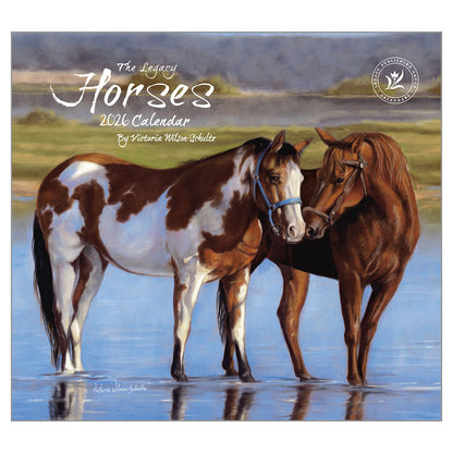 Horses 2026 Wall Calendar