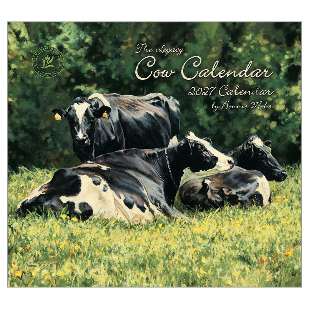 Cow 2027 Wall Calendar