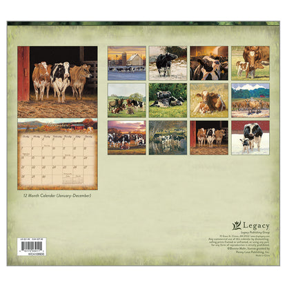 Cow 2027 Wall Calendar