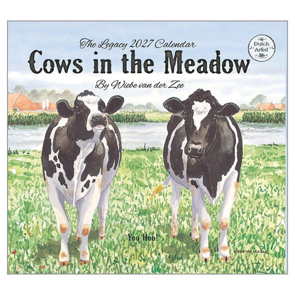 Cows In The Meadow 2027 Wall Calendar