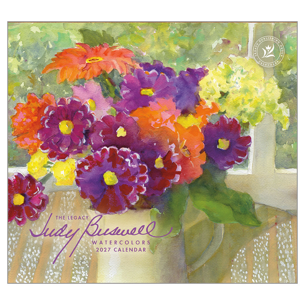 Judy Buswell Water Colours 2027 Wall Calendar