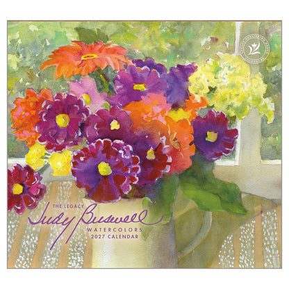 Judy Buswell Water Colours 2027 Wall Calendar