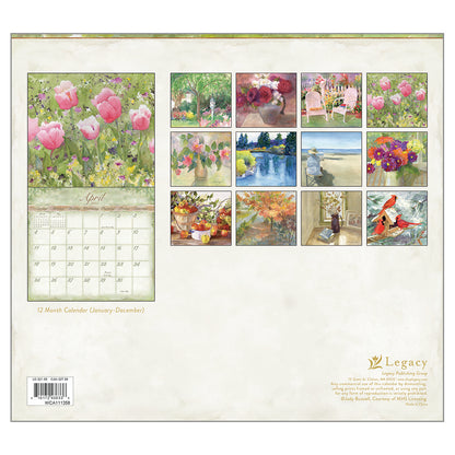 Judy Buswell Water Colours 2027 Wall Calendar
