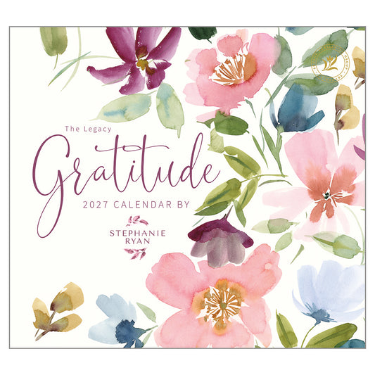 Gratitude 2027 Wall Calendar