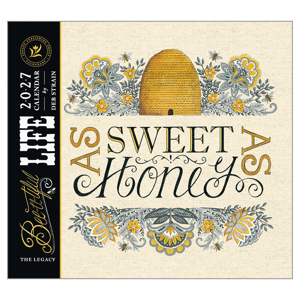 Bee-Utiful 2027 Wall Calendar