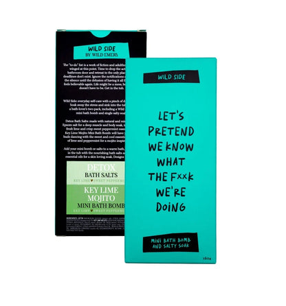 Let's Pretend We Know What the F**k We're Doing - Mini Bath Bomb & Salty Soak