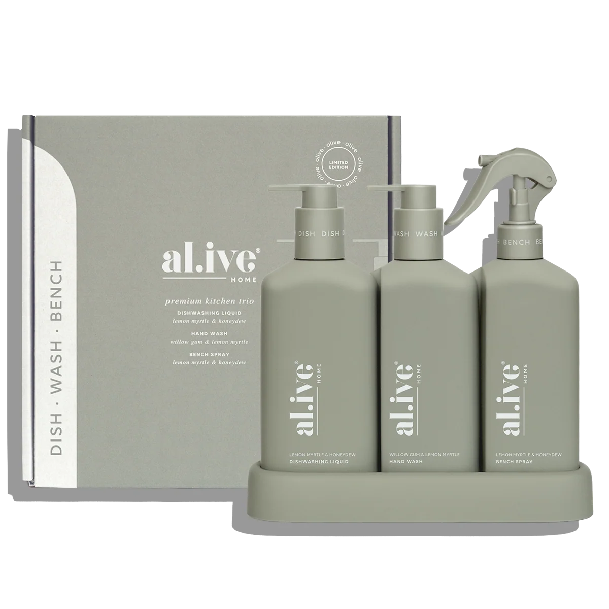 Kitchen Trio | Lemon Myrtle & Honeydew + Willow Gum & Lemon Myrtle