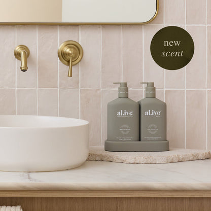 Wash & Lotion Duo + Tray - Willow Gum & Lemon Myrtle