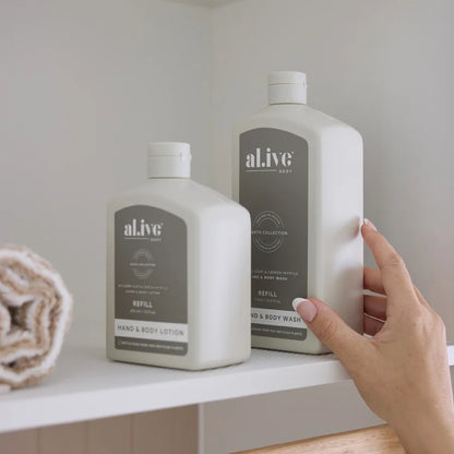 650ml Lotion Refill - Wattle Gum & Lemon Myrtle