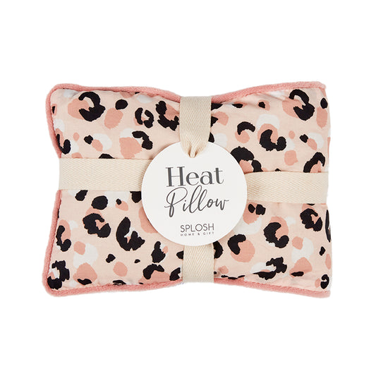 Blush Leopard Heat Pillow