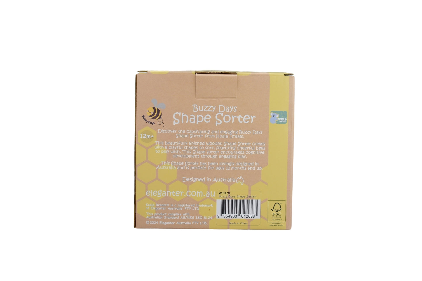 Buzzy Days Bee Shape Sorter