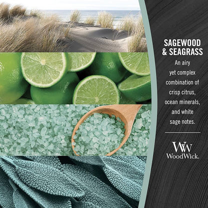 Sagewood & Seagrass Medium Candle