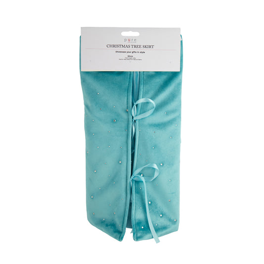 Velvet Diamonte Tree Skirt | Tiffany
