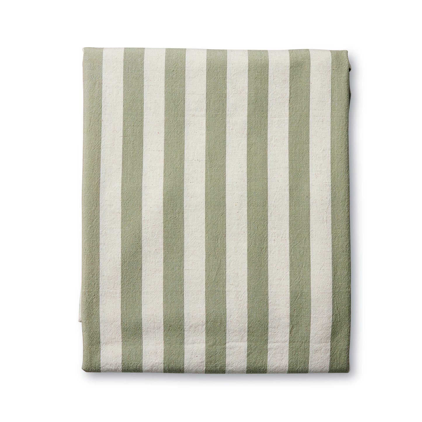 Estelle Green Stripe Tablecloth