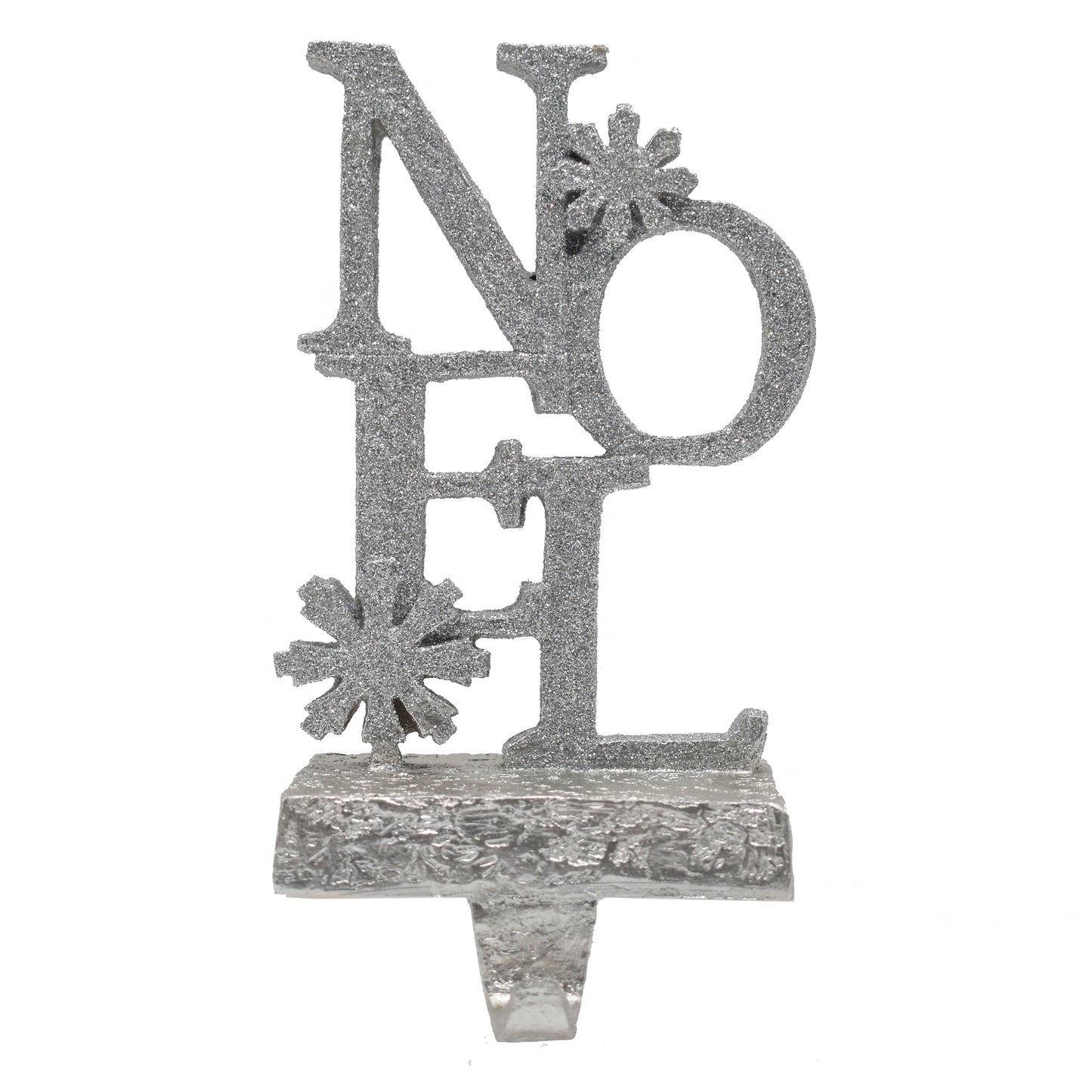 Resin Stocking Holder | Noel Silver